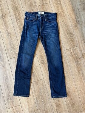 NWOT Abercrombie Kids Boy’s Straight Jeans Size 11 - 12